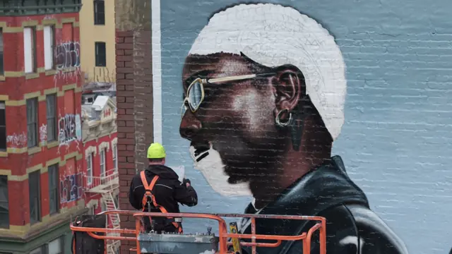 A$AP Rocky × Ray-Ban mural by Open Air Gallery, New York, NY