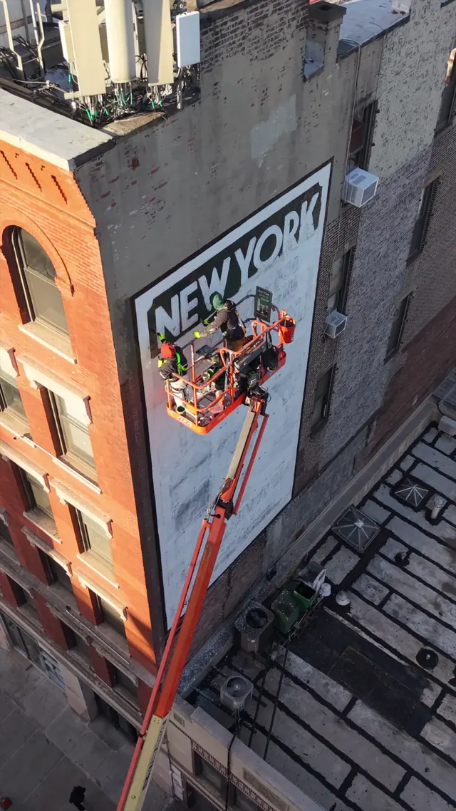 Fords Gin mural by Open Air Gallery, New York, NY