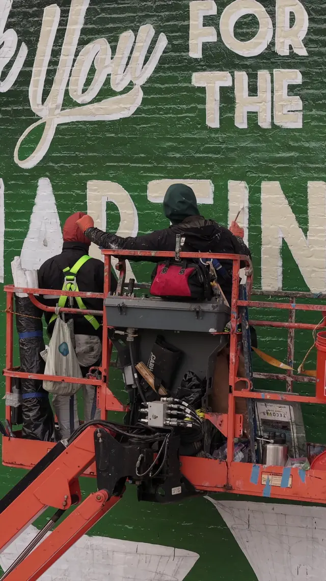Fords Gin mural by Open Air Gallery, New York, NY