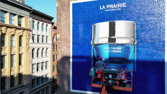 La Prairie mural by Open Air Gallery in New York, NY