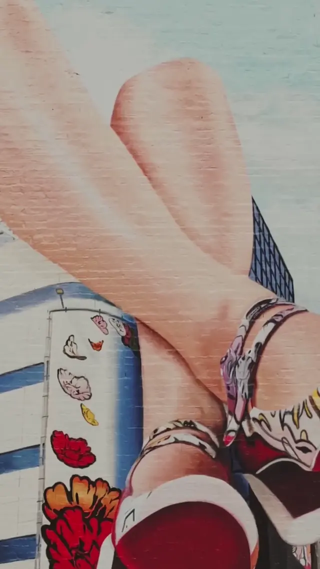 Christian Louboutin × Shun Sudo mural by Open Air Gallery, New York, NY