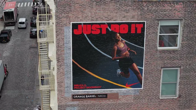 Nike — Just Do It mural by Open Air Gallery, New York, NY