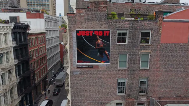 Nike — Just Do It mural by Open Air Gallery, New York, NY