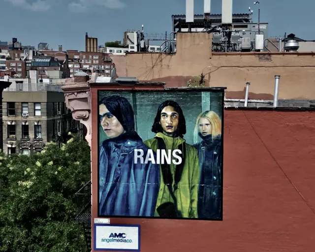 Rains mural by Open Air Gallery, New York, NY