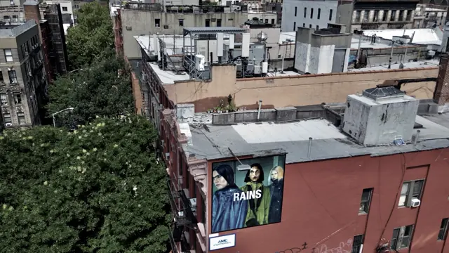 Rains mural by Open Air Gallery, New York, NY