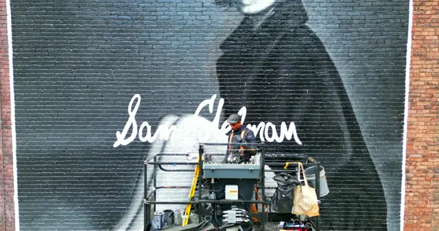 Sam Edelman mural by Open Air Gallery, New York, NY