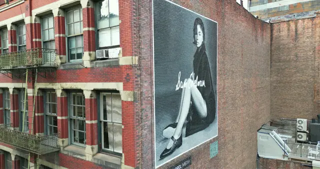 Sam Edelman mural by Open Air Gallery, New York, NY