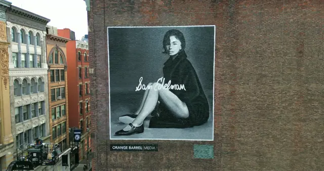 Sam Edelman mural by Open Air Gallery in New York, NY