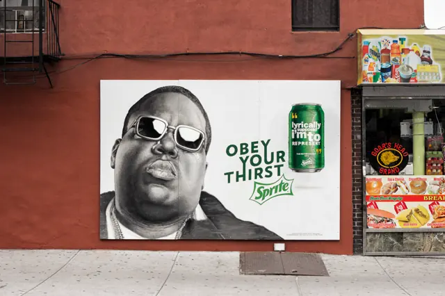 Sprite mural by Open Air Gallery, New York, NY