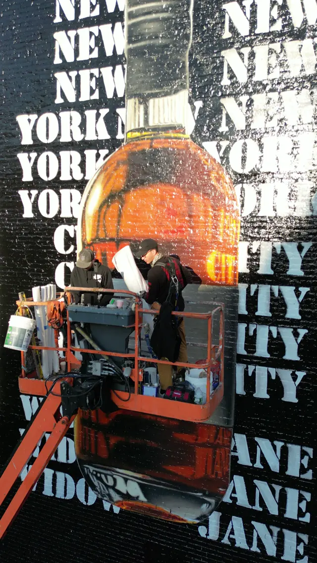 Widow Jane mural by Open Air Gallery, New York, NY